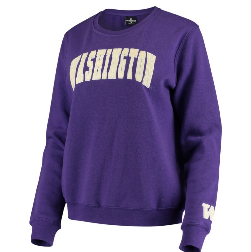 Washington Huskies Colosseum Campanile Pullover Sweater XXL